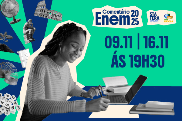 Arte da live do pós-Enem