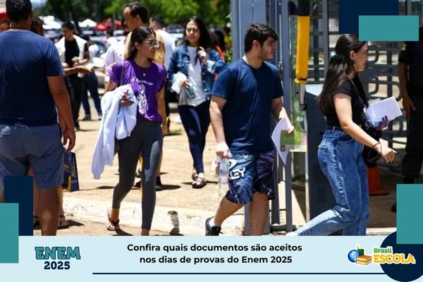 Candidatos em dia de provas do Enem