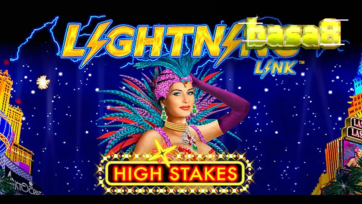 BetMGM ক্যাসিনোতে Lightning Link High Stakes স্লট গেমের ইন্টারফেস